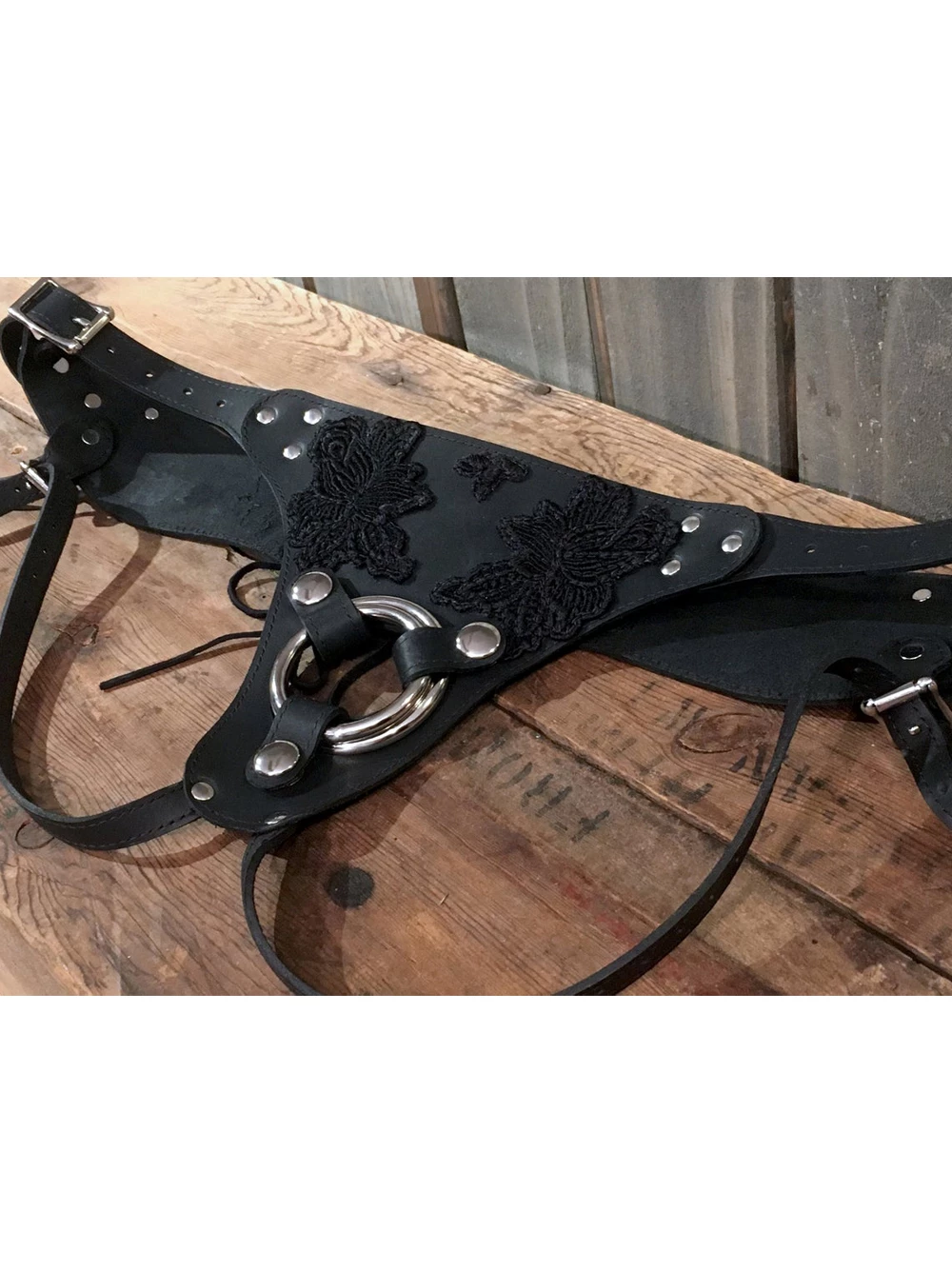 Dirty Darlings Lace And Corset Vegan Harness 6 Dirty Darlings Lace And Corset Vegan Harness - Image 6