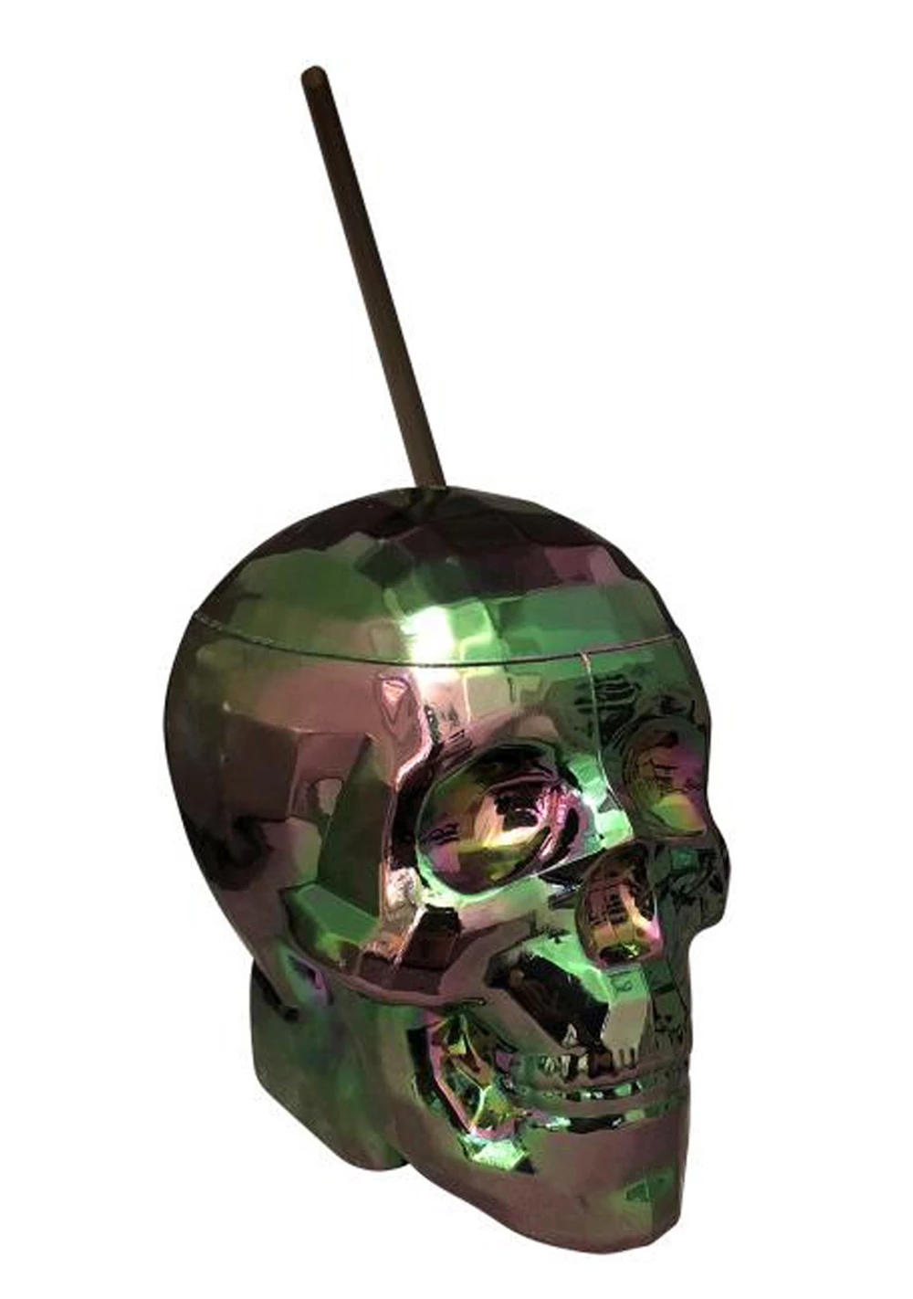 Kheper Games Oil Slick Disco Skull Cup 1 Kheper Games Oil Slick Disco Skull Cup