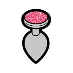 Wood Rocket Gem Butt Plug Pin