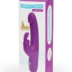 Happy Rabbit Realistic Slim Vibrator -Party, Gifts & Kits Sales 2022 ccajbcbh9q1zthzmosc1