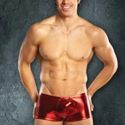 Male Power Heavy Metal Mini Short