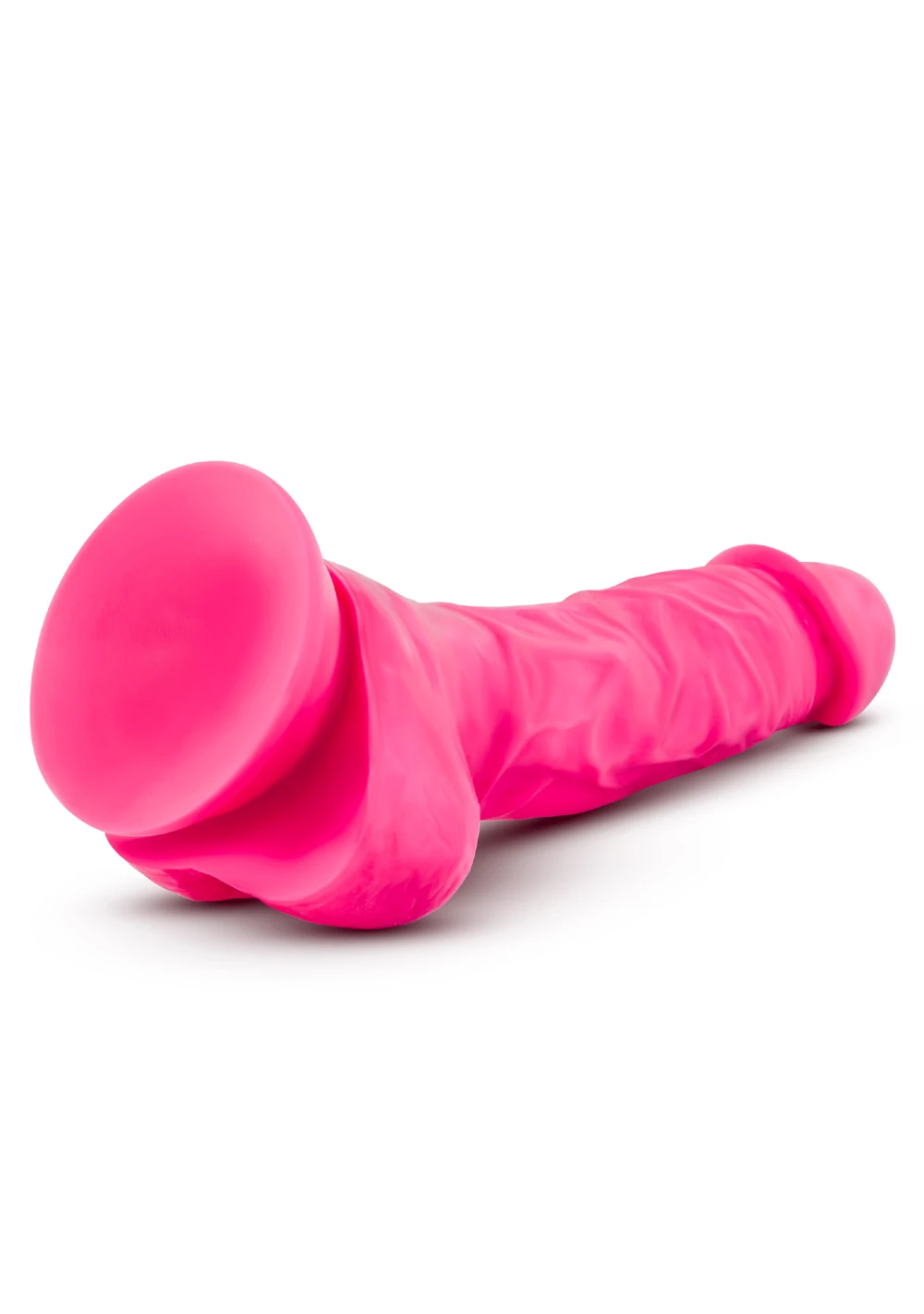 Blush Neo Elite - 7.5" Silicone Dual Density Dildo With Balls 3 Blush Neo Elite - 7.5" Silicone Dual Density Dildo With Balls - Image 3