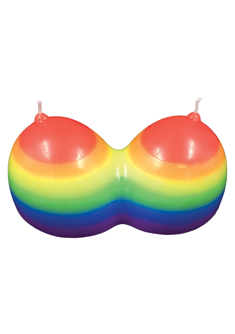 Hott Products Jumbo Boobie Rainbow Candle 1 Hott Products Jumbo Boobie Rainbow Candle