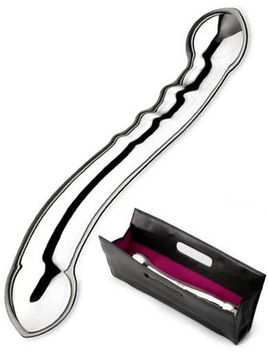 Njoy Eleven Stainless Steel Dildo 1 Njoy Eleven Stainless Steel Dildo