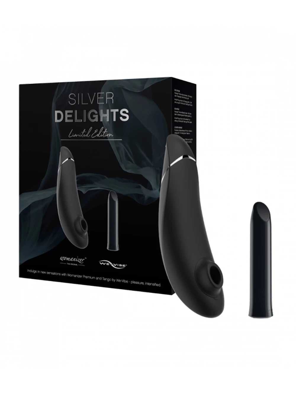 Womanizer Silver Delights Limited Edition Gift Set 1 Womanizer Silver Delights Limited Edition Gift Set