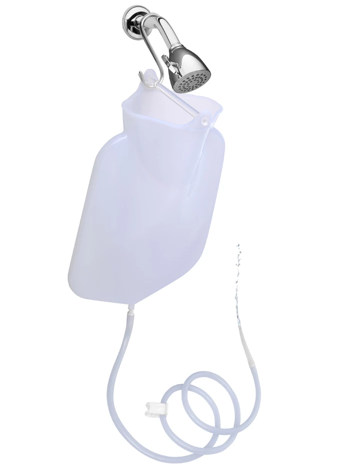 XR Brands Silicone Shower Enema Douche System 1 XR Brands Silicone Shower Enema Douche System