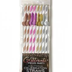 Little Genie Glitterati Tall Straws