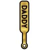 Wood Rocket Daddy Paddle Pin