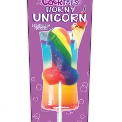 CandyPrints Horny Unicorn Cocktail Sucker