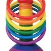 Hott Products Rainbow Pecker Party Ring Toss