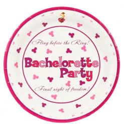 Hott Products Bachelorette Party 7" Plates