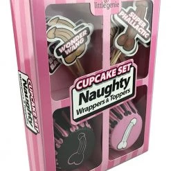 Little Genie Cupcake Decoration Set - Naughty Wrappers And Toppers
