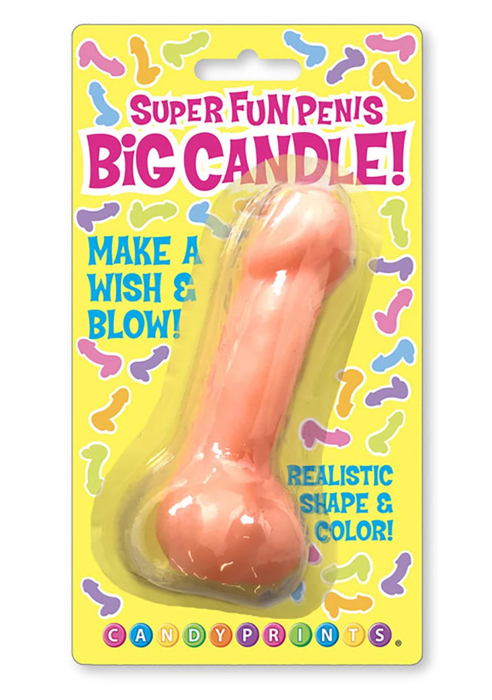 CandyPrints Super Fun Big Penis Candle 1 CandyPrints Super Fun Big Penis Candle