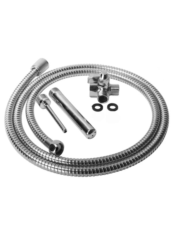XR Brands Metal Deluxe Shower Enema Douche System 1 XR Brands Metal Deluxe Shower Enema Douche System