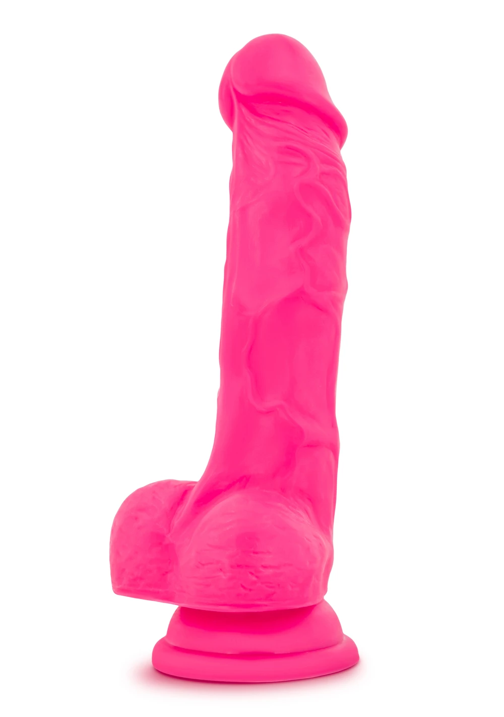 Blush Neo Elite - 7.5" Silicone Dual Density Dildo With Balls 2 Blush Neo Elite - 7.5" Silicone Dual Density Dildo With Balls - Image 2