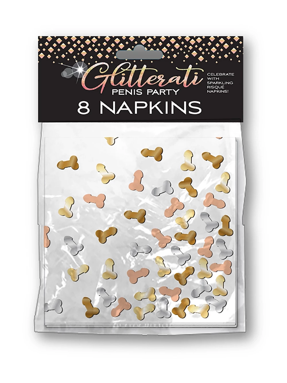 Little Genie Glitterati Napkins 1 Little Genie Glitterati Napkins