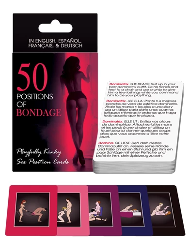 Kheper Games 50 Positions Of Bondage Cards 1 Kheper Games 50 Positions Of Bondage Cards