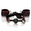 Cal Exotics Scandal Breathable Ball Gag With Cuffs