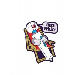 Wood Rocket Just Vibin' Fuck Buddies Pin