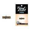Wood Rocket He/Him Pronoun Pin